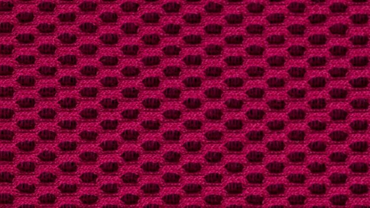 Tissu acoustique La Maille 3D fushia
