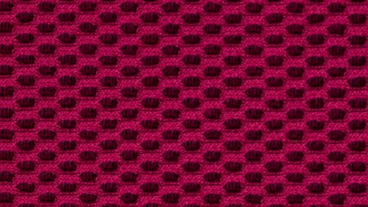 Tissu acoustique La Maille 3D fushia