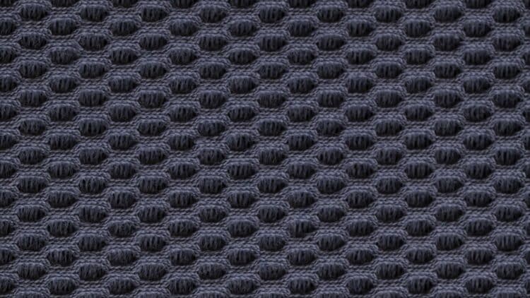 Tissu acoustique La Maille 3D acier