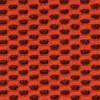 Tissu acoustique La Maille 3D orange