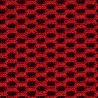 Tissu acoustique La Maille 3D rouge