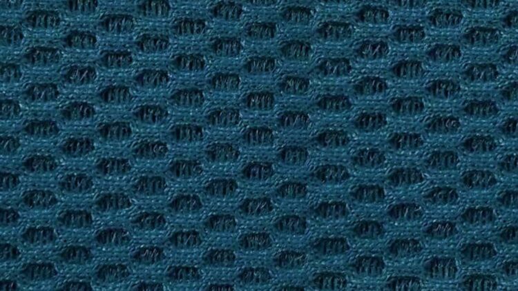 Tissu acoustique La Maille 3D cobalt