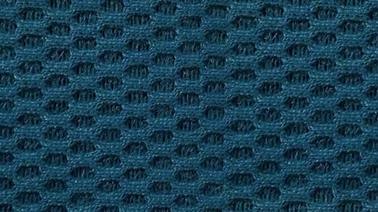 Tissu acoustique La Maille 3D cobalt