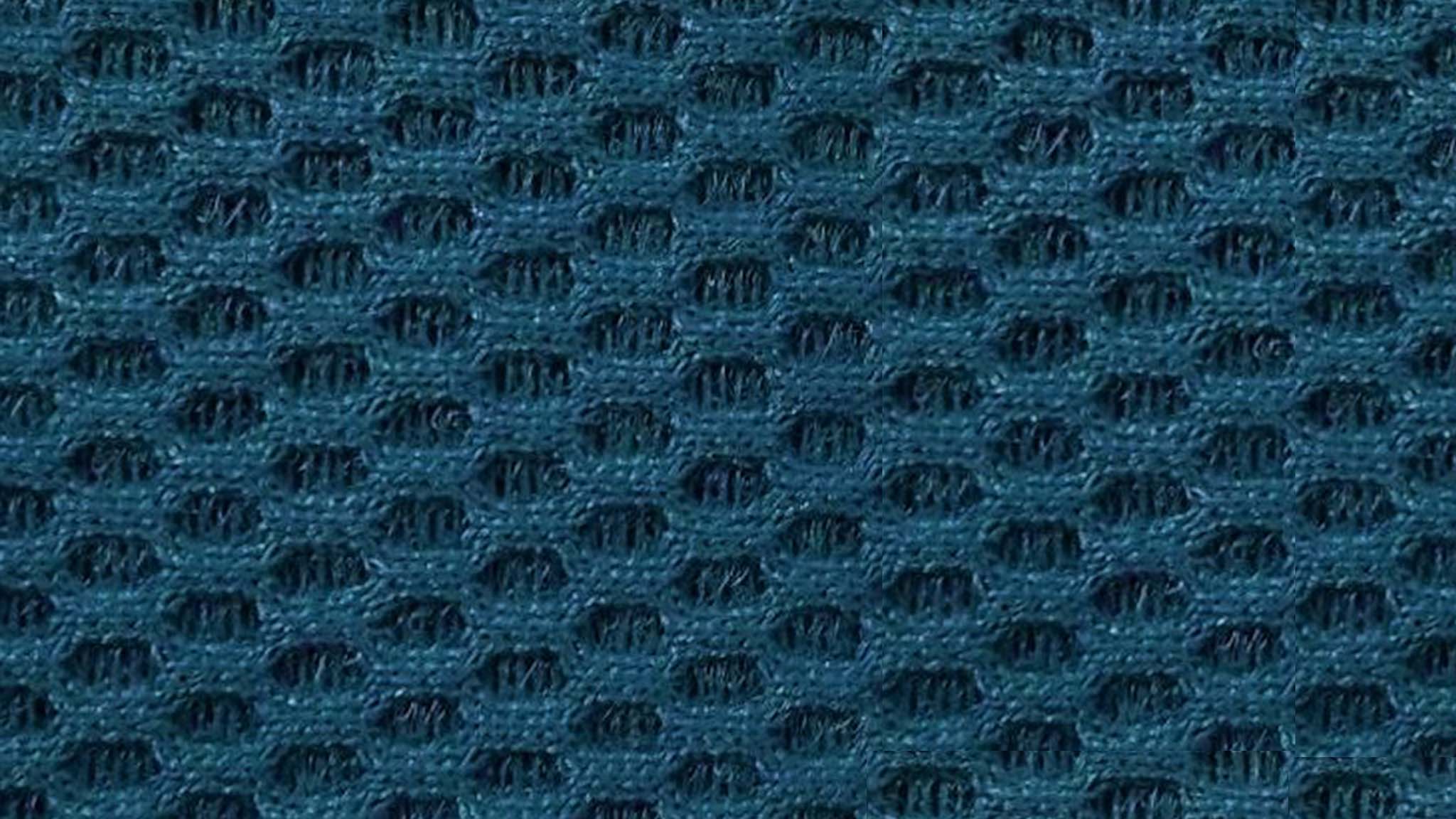 Tissu acoustique La Maille 3D cobalt