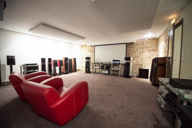 Panneau acoustique studio d'enregistrement